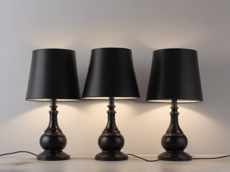 lamp base black