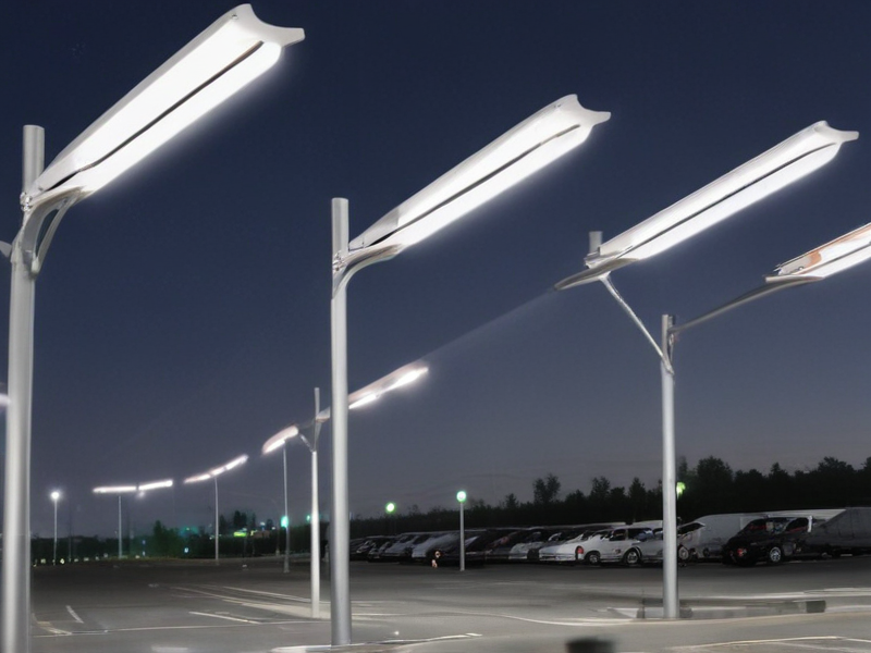 led parking lot lamp