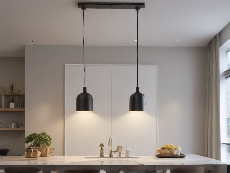 pendant light distance from counter