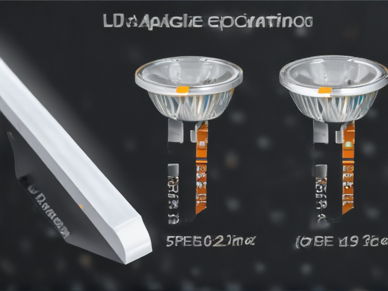 led light angle