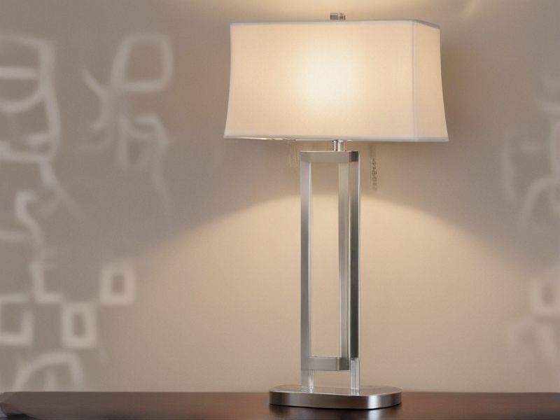 brushed nickel table lamp