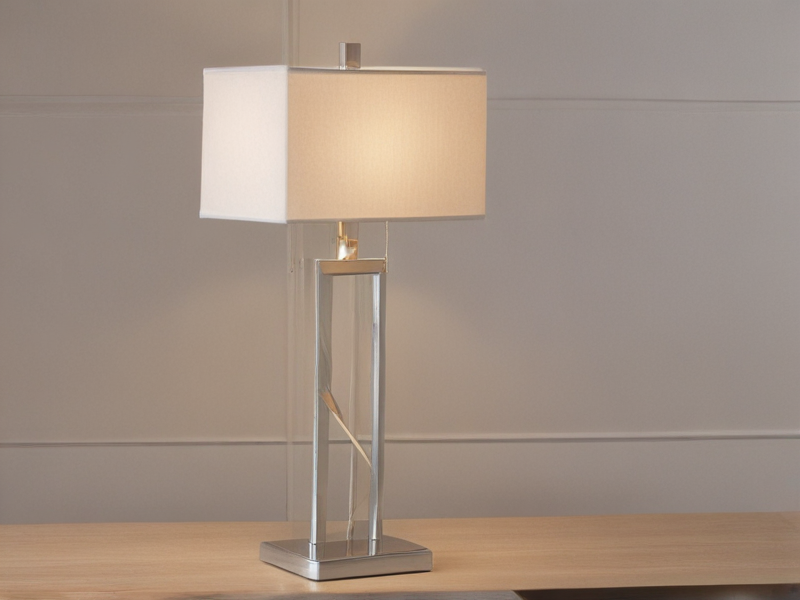 brushed nickel table lamp