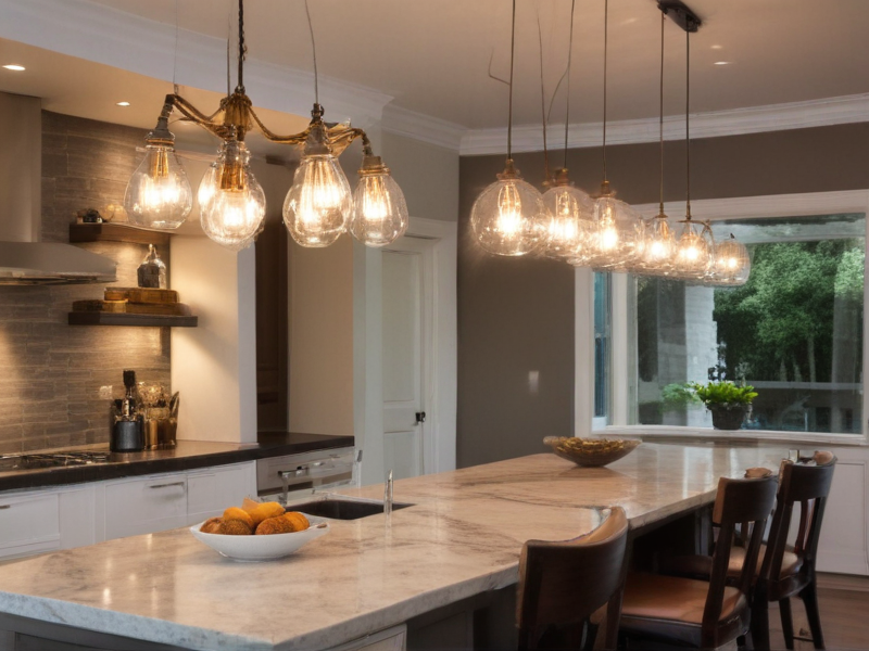 pendant light vs chandelier