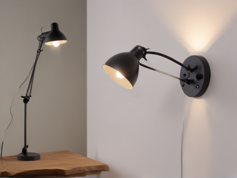 wall mounted adjustable lamp