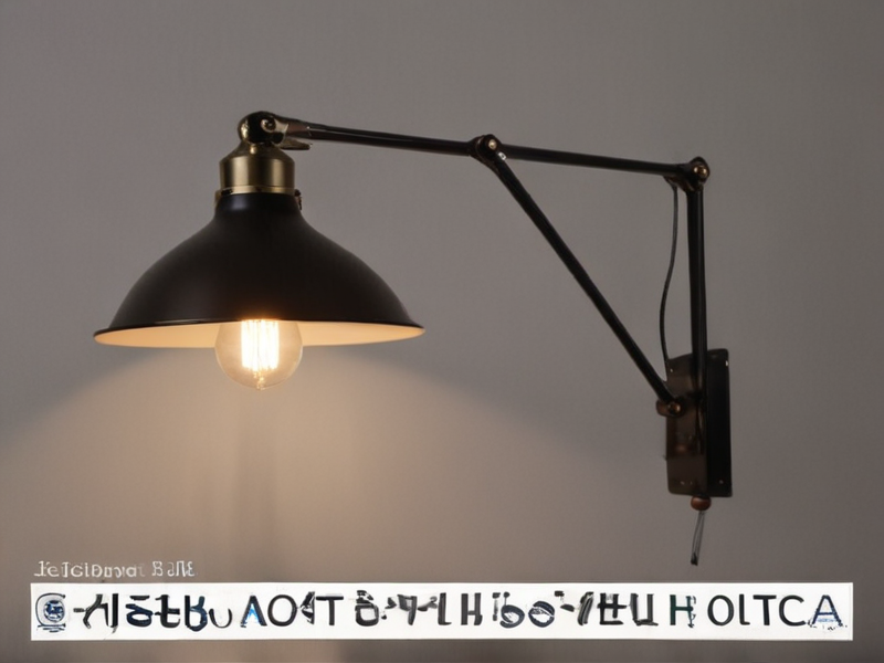 wall mounted adjustable lamp